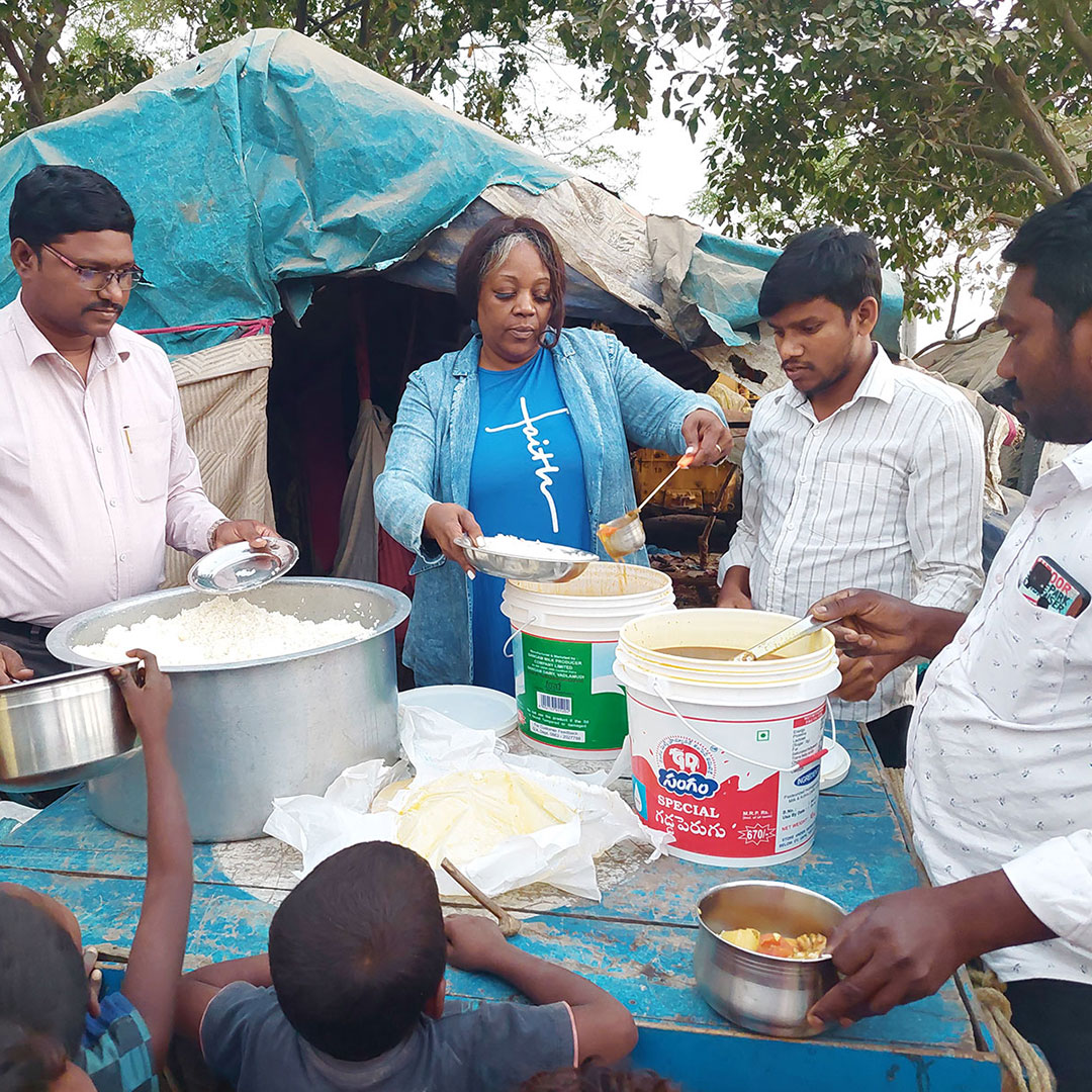 Feeding Orphans and Widows